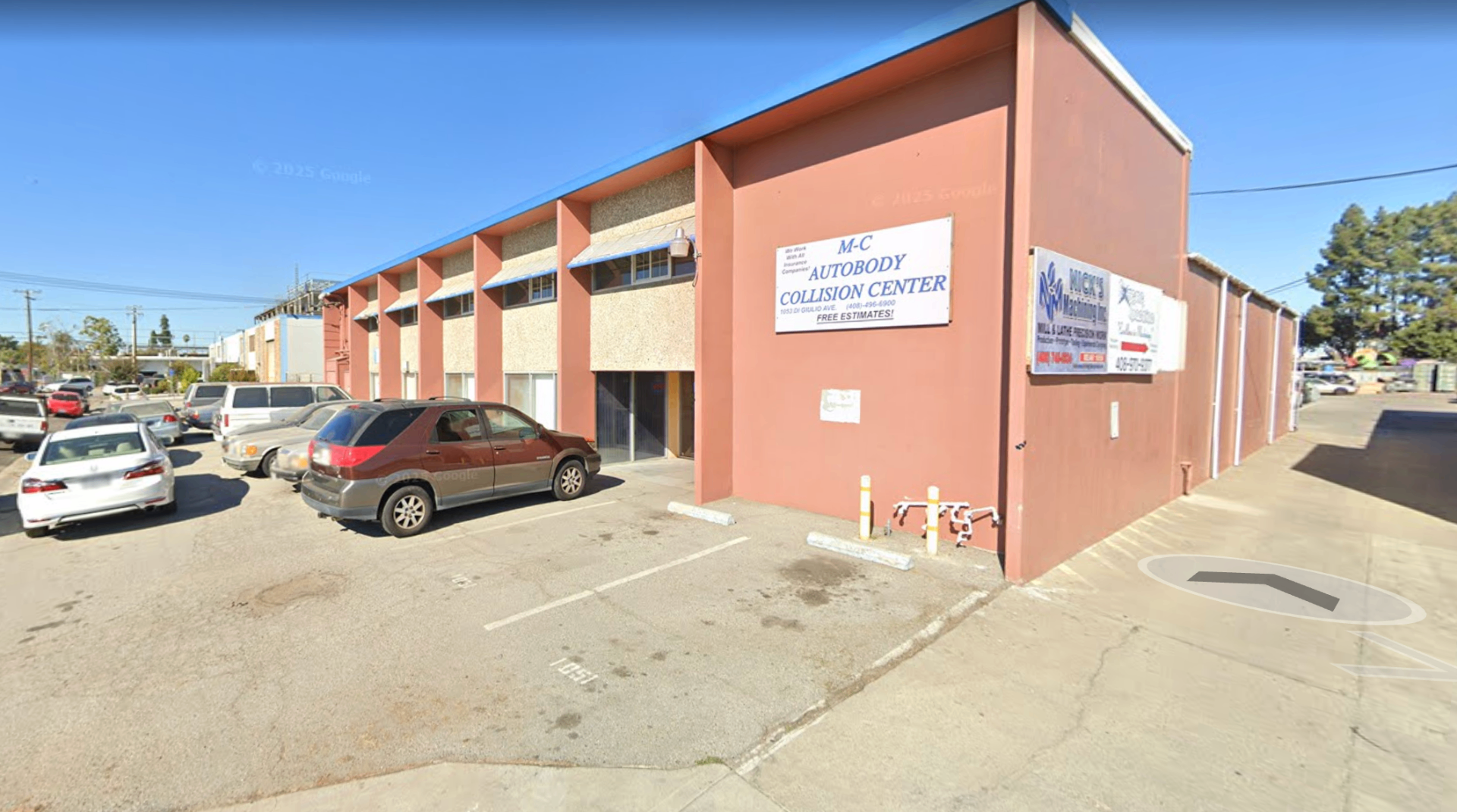 M-C Automotive & Autobody Centers storefront in Santa Clara